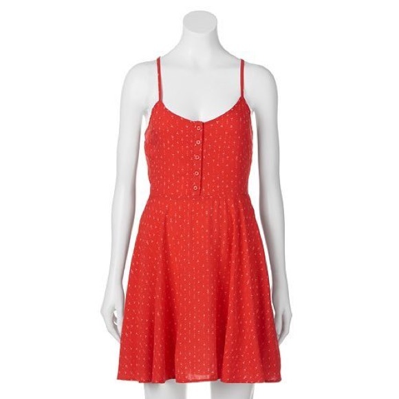 Cross Back Skater Dress - Picture 4 of 4