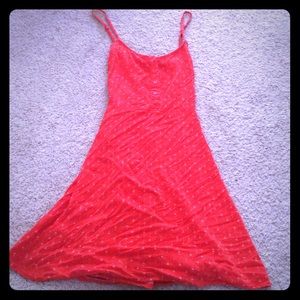 Cross Back Skater Dress