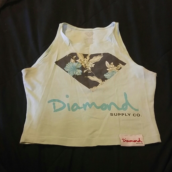 Diamond crop top
