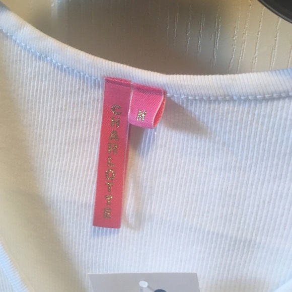 Basic White Tee button down - Picture 3 of 4