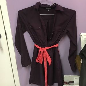 Dark Purple Express Dress