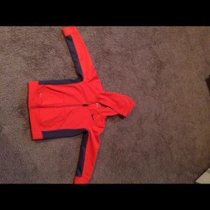 Little Boys hooded zip up sweatshirt