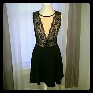 Lace Black Dress