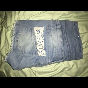 high waist shorts