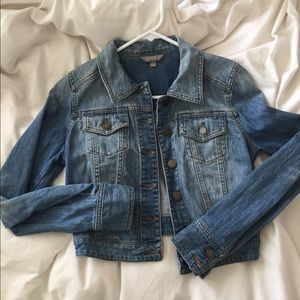 Rubbish denim jacket.