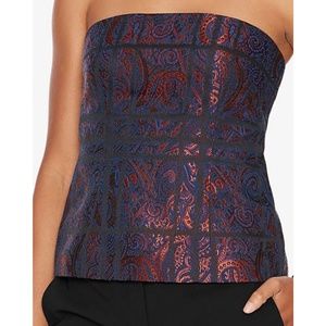 NWOT [intermix] brocade top