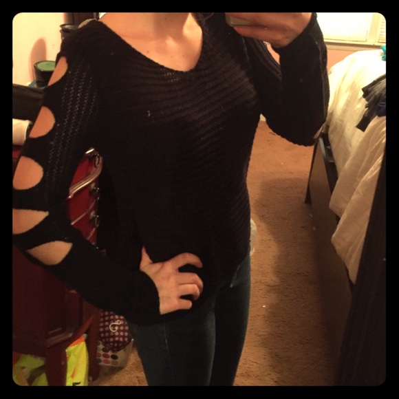 Black sweater