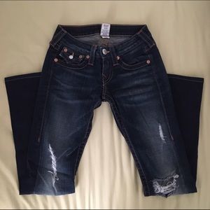 True Religion Straight Leg Jeans