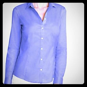 Eddie Bauer Blue Long Sleeve Button Down