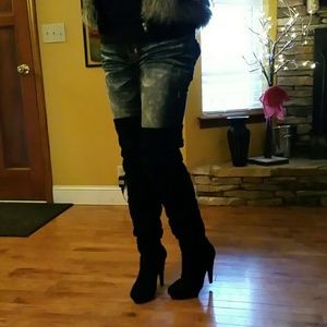 Baker over the knee boots