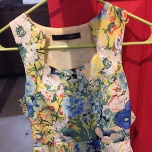 Sugarlips floral print peplum blouse