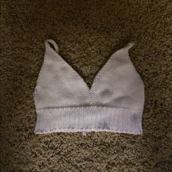 Brandy Melville Knit Crop Top / Bralette