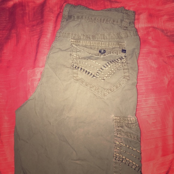 Men's Buckle Black Shorts