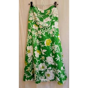J. Crew strapless printed sundress