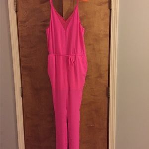 Small Hot Pink Jumpsuit