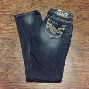 Dark Wash Slim Boot Jeans