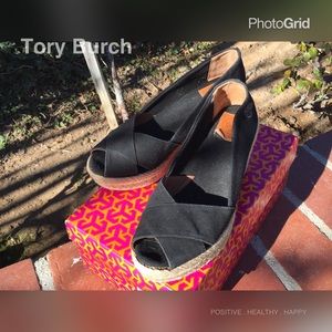 🚫Sale🚫 Tory Burch Black Filipa Espadrilles