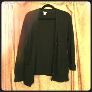 Black Cardigan