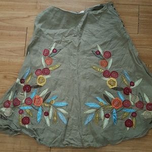 J. Jill A-line skirt