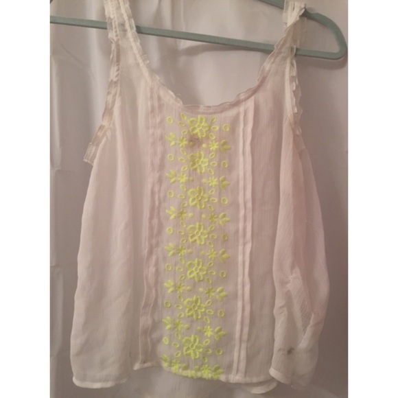 Hollister sheer tank top