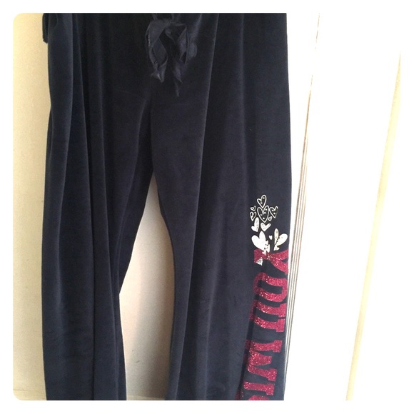 Victoria Secrets PINK lounge pants in Navy