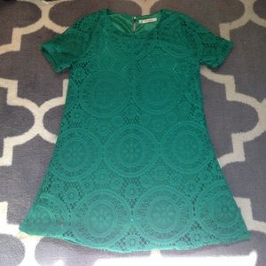 Green Lace Dress