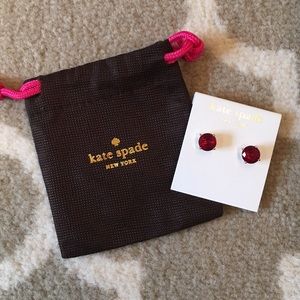 NWT Kate Spade small gumdrop earrings
