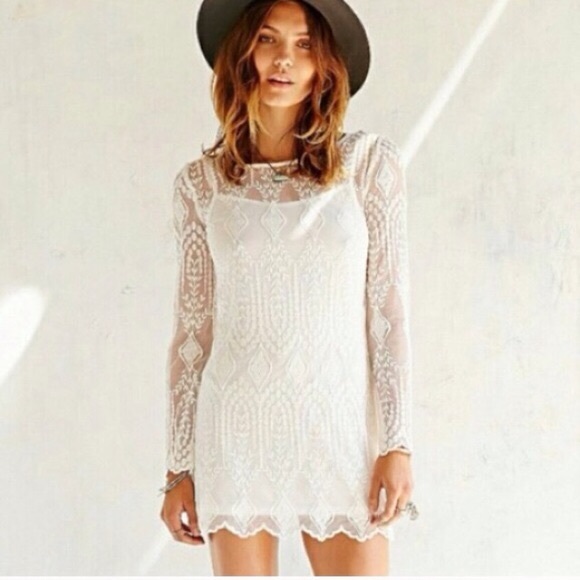 Urban outfitters crochet dress