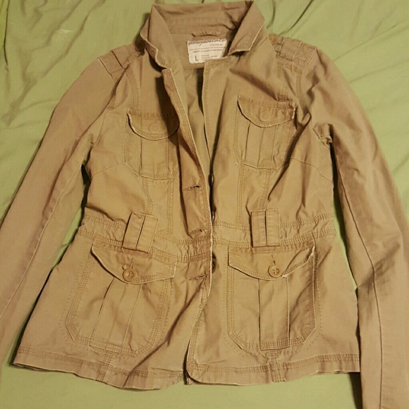 Tan aeropostle jacket