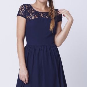 Bailey Blue Navy Lace Dress