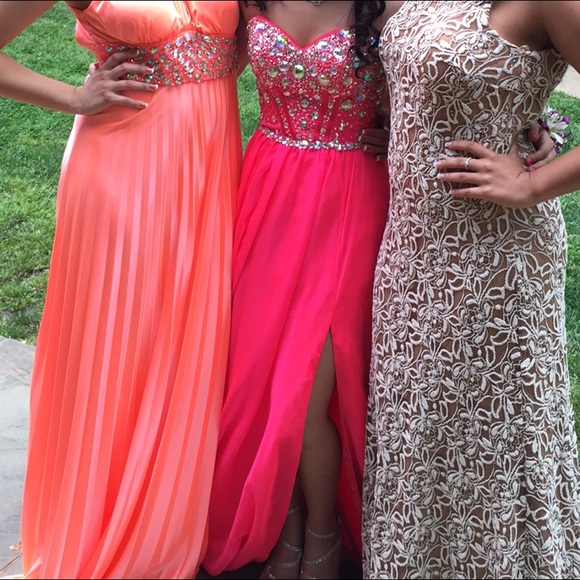 Pink prom dress - Picture 3 of 3