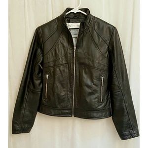 Wilson's Leather Maxima - black motorcycle jacket