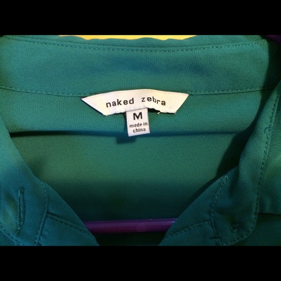 Naked Zebra Blouse - Picture 3 of 3