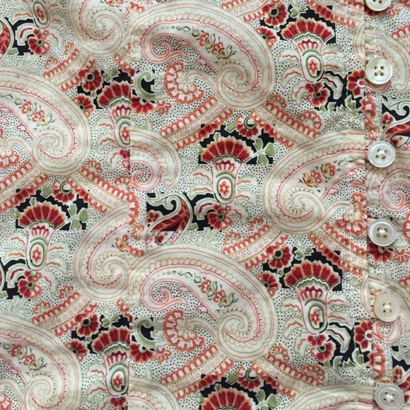 Vintage fitted pattern top - Picture 1 of 4