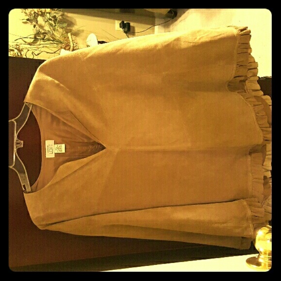 Suede cape