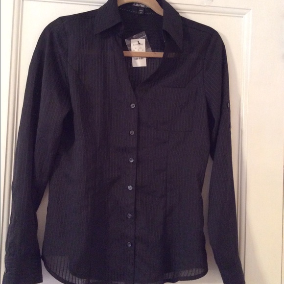❤️Black Dressy Button-Down❤️