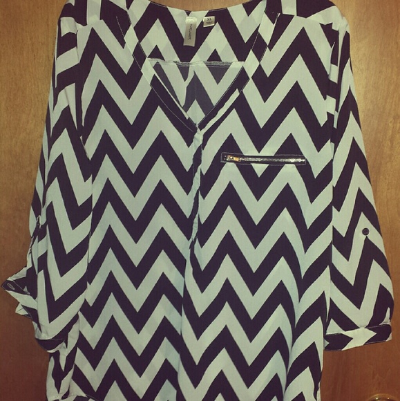 Chevron Blouse