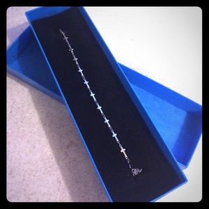 Sterling silver cross bracket