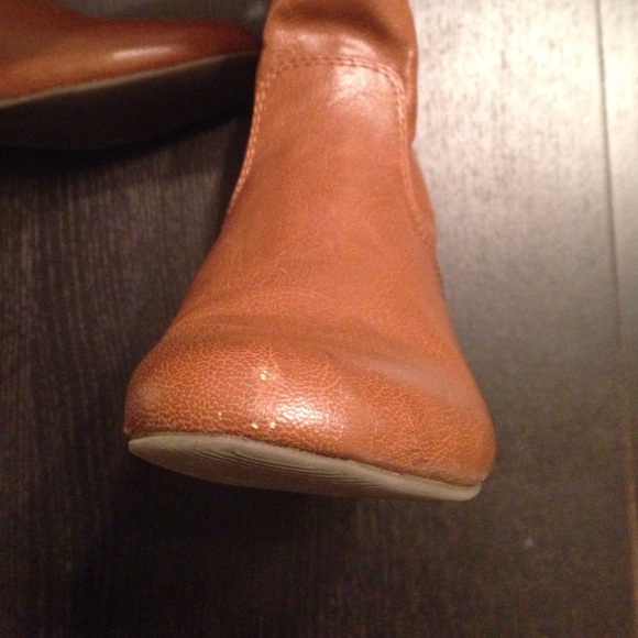 Light Brown Riding Boots - Picture 3 of 4