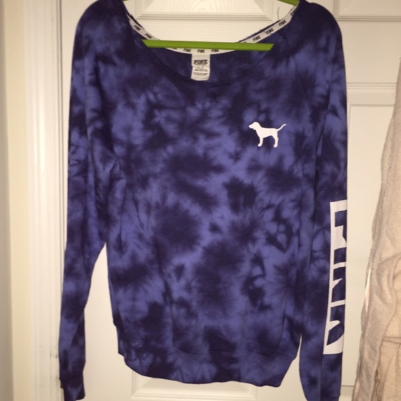 VS PINK slouchy crew sweater