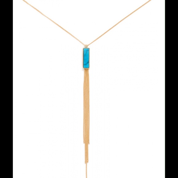 NWT Baublebar Turquoise Colored Necklace - Picture 2 of 4