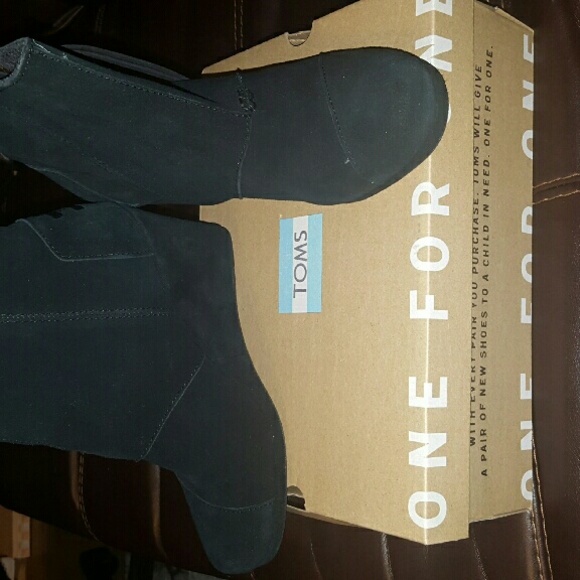TOM'S wedge boots