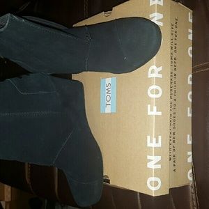 TOM'S wedge boots