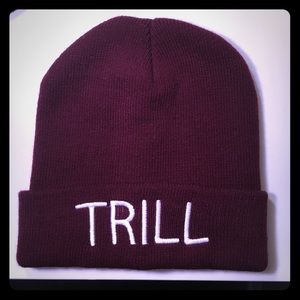 trill beanie .