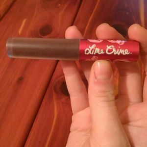 Lime Crime lipstick, in color jinx