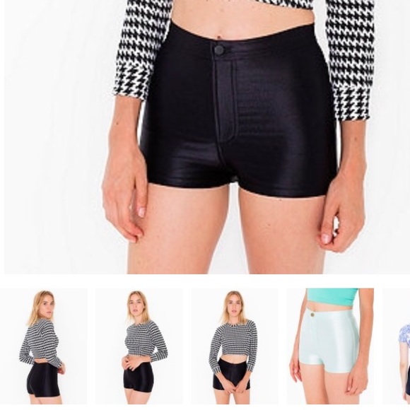 American Apparel Disco Shorts (black)