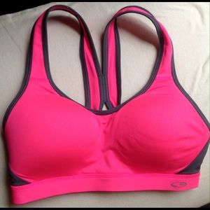 Pink Medium Support Sports Bra.