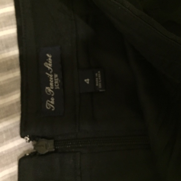J crew black pencil skirt - Picture 3 of 3