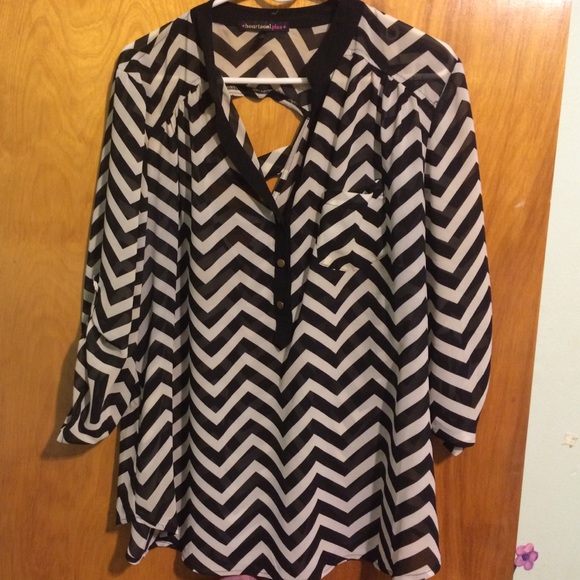 Chevron blouse
