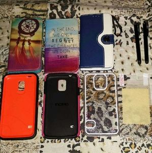 Samsung Galaxy S5 cases. And extras